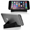 Support Universel Pliable de poche couleur noir pour Smartphone Tablette Tactile