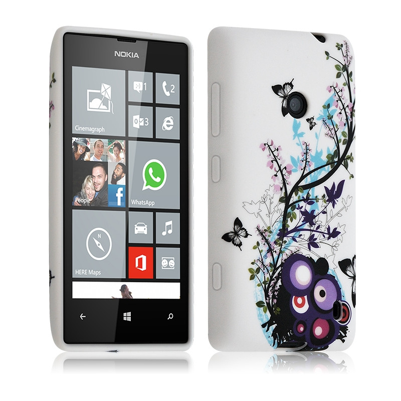 Housse Coque pour Nokia Lumia 520 avec Motif HF01