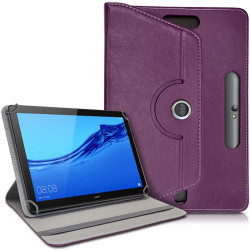 Etui Support Universel L Violet pour Samsung Galaxy Tab 4 10.1 SM-T530