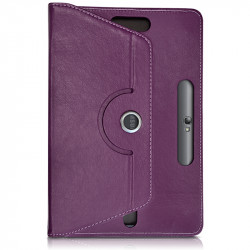 Etui Support Universel L Violet pour Tablette Archos Core 101 3G / 4G