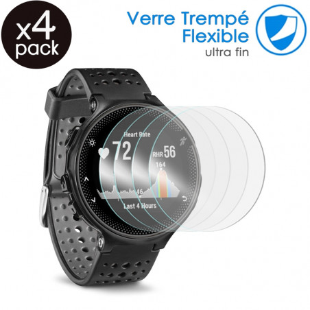 Verre Fléxible Dureté 9H pour Montre connectée Samsung Gear 2 R380 [Pack x4]