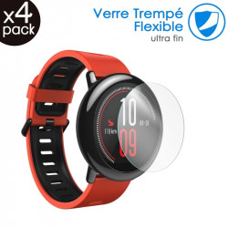 Verre Fléxible Dureté 9H pour Montre connectée Samsung Gear 2 R380 [Pack x4]