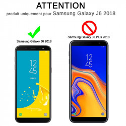 Coque Gel Transparente Souple Anti-Choc pour Samsung Galaxy J6 2018