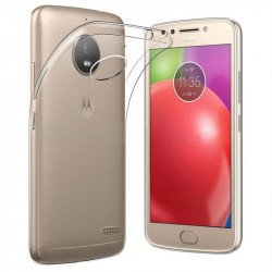 Coque Gel Transparente Souple Anti-Choc pour Motorola Moto E4