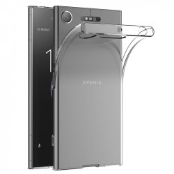 Coque Gel Transparente Souple Anti-Choc pour Sony Xperia XZ1