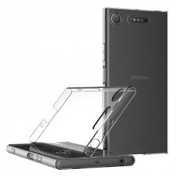 Coque Gel Transparente Souple Anti-Choc pour Sony Xperia XZ1