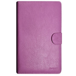 Housse Etui Universel à Rabat Fonction Support Couleur Violet pour Tablette Samsung Galaxy Tab 3 8"