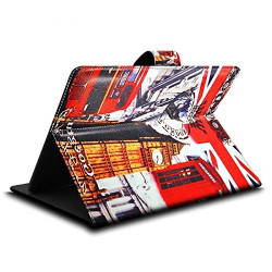 Housse Etui Universel à Rabat Fonction Support avec motif ZA03 pour Tablette Archos 79 Platinum 7,9"