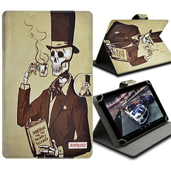 Housse Etui Universel à Rabat Fonction Support avec motif KJ19 pour Tablette Archos 79 Platinum 7,9"