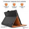 Housse Etui de Protection Support Noir pour Tablette Logicom La Tab 105