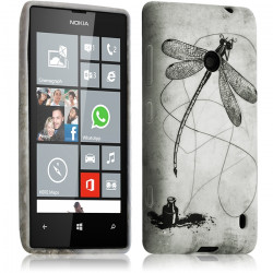 Housse Coque pour Nokia Lumia 520 avec Motif LM01