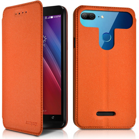 Etui à Rabat Couleur Orange (Ref.5-A) pour Smartphone Orange Rise 51