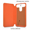 Etui à Rabat Couleur Orange (Ref.5-A) pour Smartphone Orange Rise 51