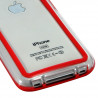 Housse Etui Coque Bumper pour Apple iPhone 3G/3GS couleur rouge
