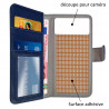 Etui Portefeuille Bleu (Ref.4-C) pour Smartphone Altice SX41