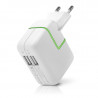 Chargeur Secteur 2 Ports USB Tablette Smartphone Apple, Samsung, Asus, Acer, Logicom, Wiko, LG, Kazam, Yezz