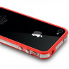 Housse Etui Coque Bumper pour Apple iPhone 4/4S couleur rouge