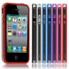 Housse Etui Coque Bumper pour Apple iPhone 4/4S couleur rouge
