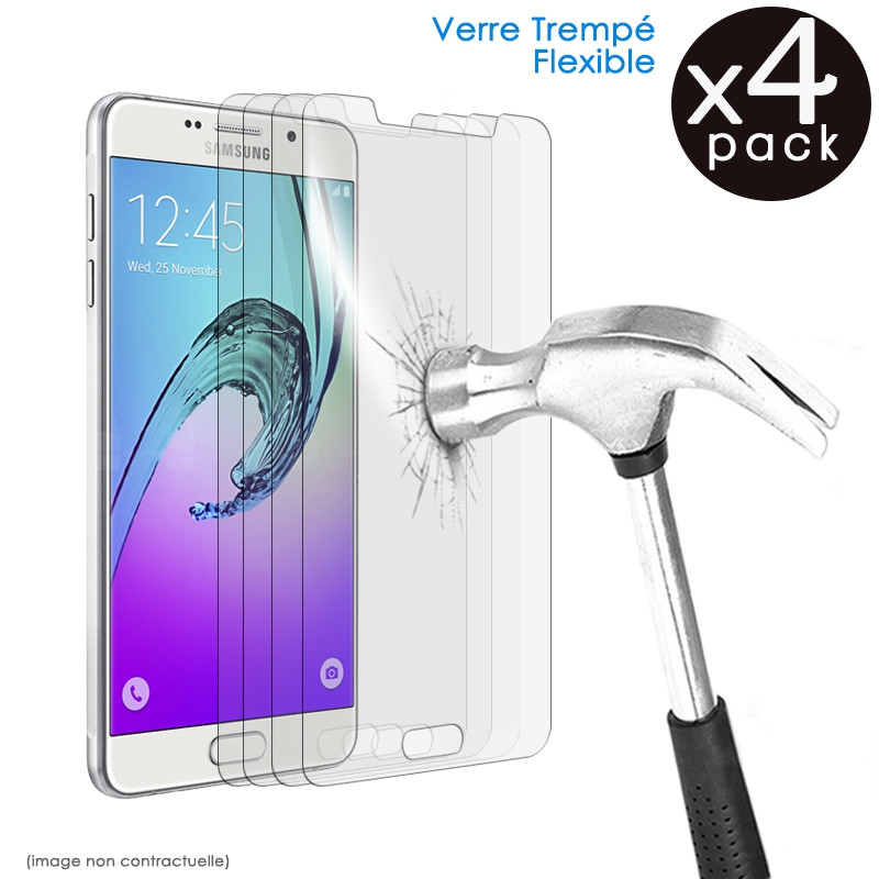 Verre Fléxible Dureté 9H pour Smartphone It Works M4029Q (Pack x2)