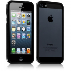 Housse Etui Coque Bumper pour Apple iPhone 5/5S couleur noir