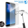 Verre Fléxible Dureté 9H pour Smartphone Homtom HT7 Pro (Pack x2)