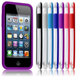 Housse Etui Coque Bumper pour Apple iPod Touch 4G couleur violet