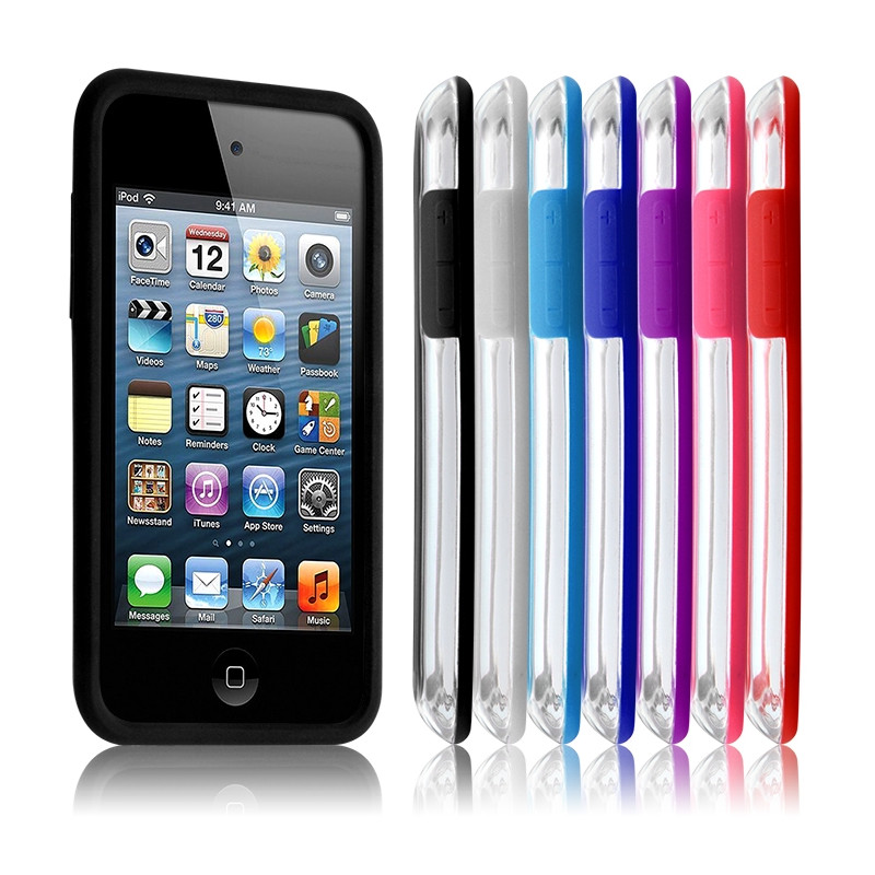 Housse Coque Etui Bumper noir pour Apple iPod Touch 4G
