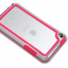 Housse Coque Etui Bumper rose pour Apple iPod Touch 4G