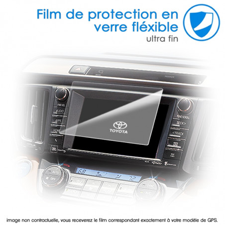 Film de Protection en Verre Flexible pour Écran de GPS Lexus NX 200T 9 pouces