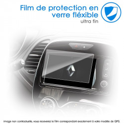 Film de Protection en Verre Flexible pour Écran de GPS Renault Clio RS (7pouces)