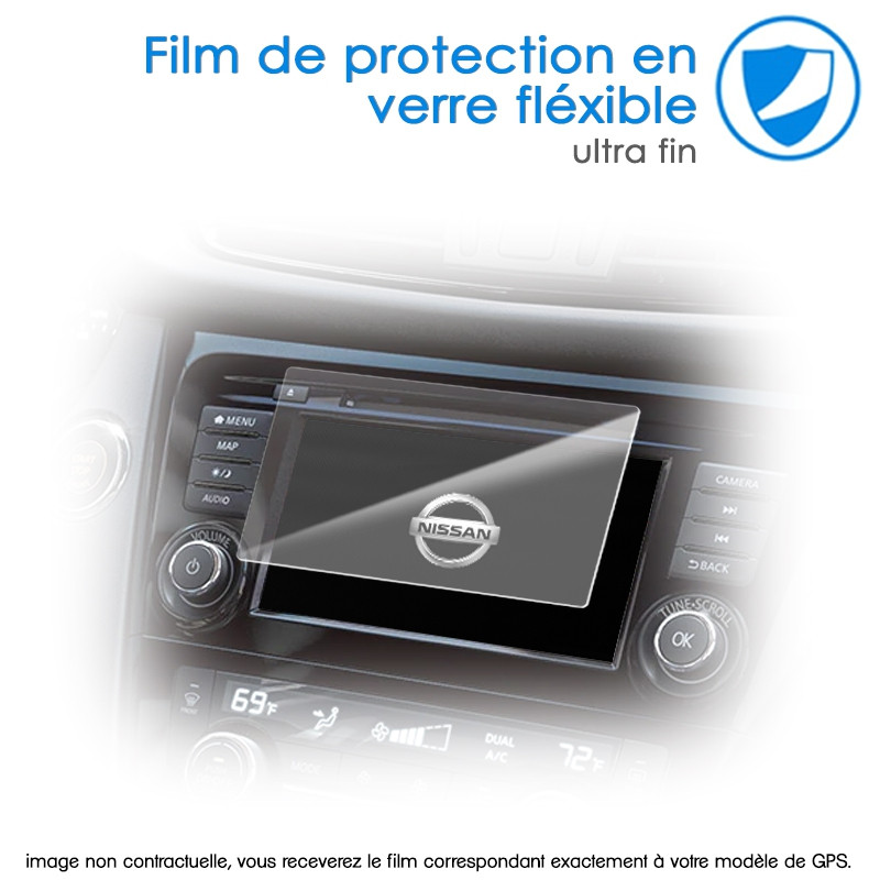 Film de Protection en Verre Flexible pour Écran de GPS BMW X3  (8.8 pouces)