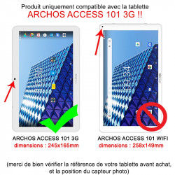 Film de Protection Verre Fléxible Dureté 9H pour Tablette Archos Access 101 10.1"