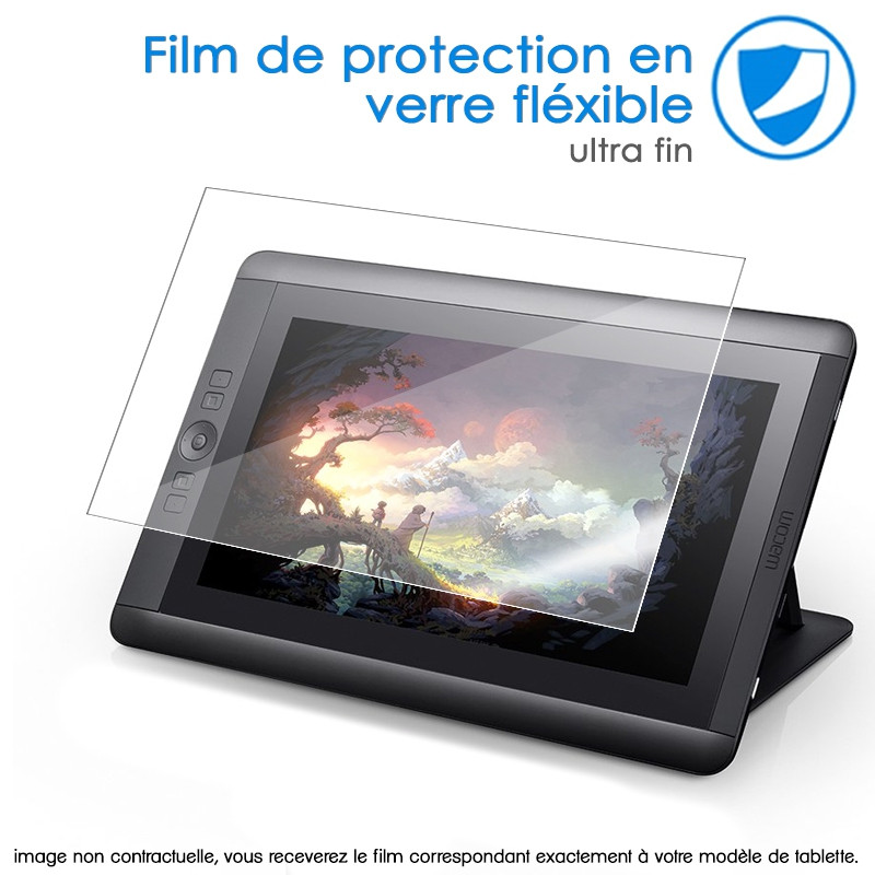 Protection écran en Verre Fléxible pour Tablette Huion Kamvas 16 15,6 pouces
