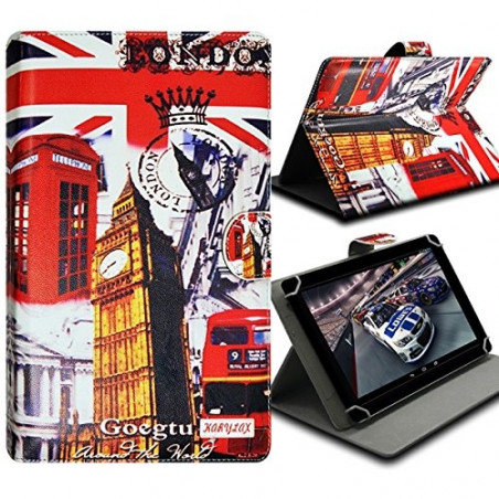 Etui Universel S Support motif ZA03 pour Tablette Samsung Galaxy Tab 3 Lite 7"