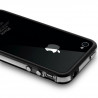 Housse Etui Coque Bumper noir pour Apple iPhone 4/4S + chargeur auto + film 