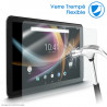 Pack Étui de Protection Bleu + Verre Flexible + Stylet pour Logicom La Tab 106