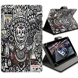 Housse Etui Universel à Rabat Fonction Support avec motif ZA07 pour Tablette HP Slate 7 7"