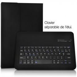 Etui Clavier Français Azerty Connexion Bluetooth pour Tablette Apple iPad Air