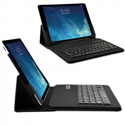 Etui Clavier Français Azerty Connexion Bluetooth pour Tablette Apple iPad Air