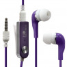 Housse Etui Coque Bumper violet pour Apple iPod Touch 4G  + kit piéton