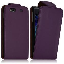 Housse Coque Etui pour Samsung Wave 3 Couleur Violet