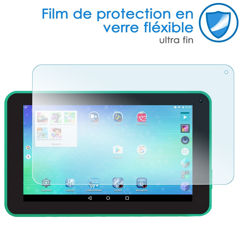 Film de Protection Verre Fléxible Dureté 9H pour Tablette Lenovo ZA0X0150SE 10.1"