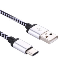 Chargeur Voiture Allume-Cigare Motif CV02 Câble USB Type C pour OnePlus 6