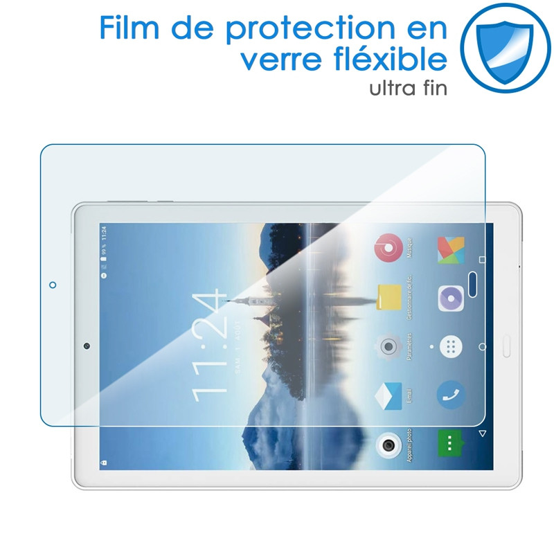 Film de Protection Verre Fléxible 9H pour Tablette Acer Iconia One 10 B3-A30