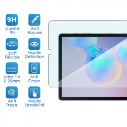 Film de Protection Verre Fléxible 9H pour Tablette Logicom L-ement tab 741 7"