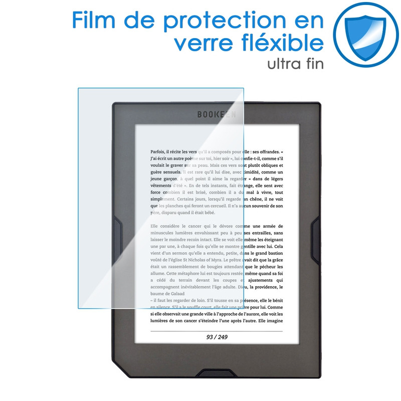 Protection en Verre Fléxible pour Liseuse Kindle 6 pouces