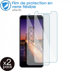 Verre Fléxible Dureté 9H pour Smartphone Polaroid Epsilon 5.5 (Pack x2)