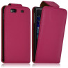 Housse Coque Etui pour Samsung Wave 3 + Chargeur Auto Couleur Rose