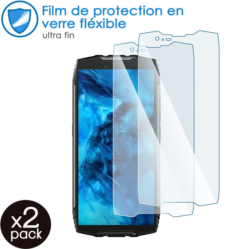 Verre Fléxible Dureté 9H pour Smartphone Blackview BV6800 Pro (Pack x2)