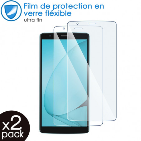 Verre Fléxible Dureté 9H pour Smartphone Blackview A20 Pro (Pack x2)